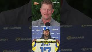 Rams GM Les Snead Walks Kay Adams through Process of Bringing Davante to LA