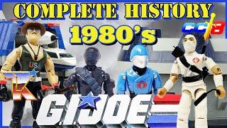 Complete History of GI Joe - 1980s | Vintage Toy Documentary | Supercut | 3.75" Action Figures | CC8