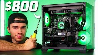 The BEST  $800 1440p Gaming PC  Build Guide 2024