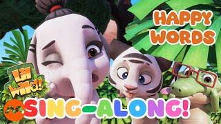 ₊˚ HAPPY WORDS ˚₊ | okto Singalong Songs | Lil Wild Shorts S1E29 | @Mediacorpokto