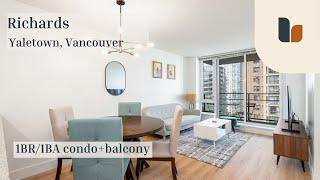 Furnished condo at Richards | downtown Vancouver