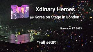  Xdinary Heroes @ Korea on Stage in London  full set 4K - Nov 8ᵗʰ 2023 @xdinaryheroesofficial