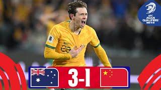 Important win for Australia! | Australia - China PR | Highlights | #AsianQualifiers - Road To 26