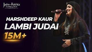 Lambi Judai | Harshdeep Kaur Live at Jashn-e-Rekhta