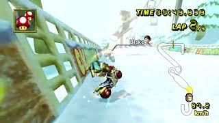 [MKW WR] DK's Snowboard Cross - 1:44.568