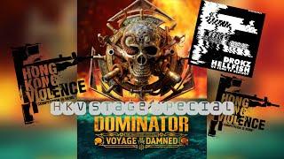 HKV stage at Dominator 2023  special with Drokz, Bruhze and Akira