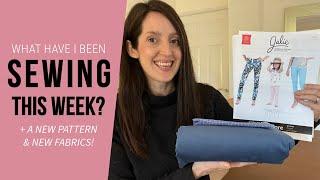 Sewing catch up! | New make, new fabrics & a new trousers pattern!