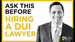 4 Things You Must Know About Your DUI Lawyer