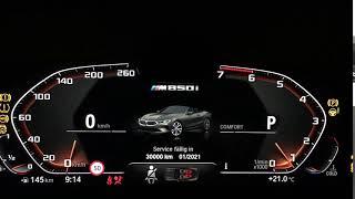 BMW M850i xDrive Engine Start + Exhaust Sound