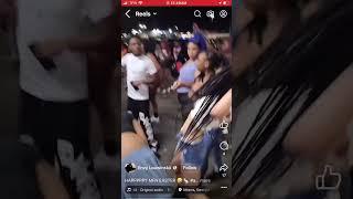 Athens GA Hood Fight Ratchet Girls Fight At Tip Clarke Block Party #hoodlife #athensga #706 #uga