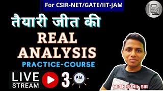 Lecture-1 Real Analysis || One Shot revision || CSIR-NET with Sunil Bansal