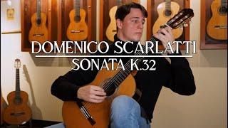 Sonata K.32 | Domenico Scarlatti on a 2021 Pavel Gavryushov classical guitar