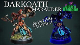 Painting tutorial: Darkoath Marauder for Warhammer Age of Sigmar from Games Workshop