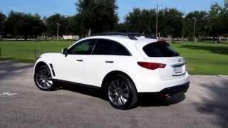 2013 Infiniti FX37 review on In Wheel Time radio