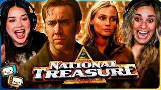 NATIONAL TREASURE (2004) Movie Reaction! | First Time Watch | Nicholas Cage | Diane Kruger