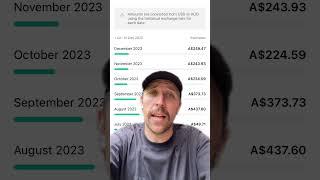 One years YouTube earnings for a small channel #youtubeearnings #sidehustle