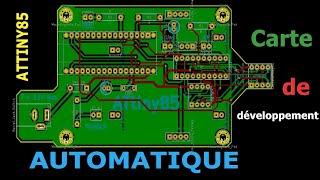 DFT_#A91 PLATINE DE DEVELOPPEMENT POUR ATTINY85-NEW CONCEPT