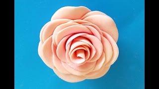 Easy Fondant Roses - Easy Gum Paste Rose