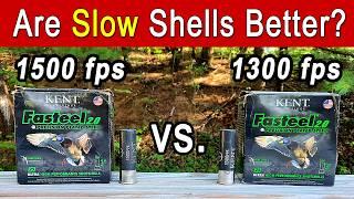 Do Slower Waterfowl Loads Pattern Better? TESTED