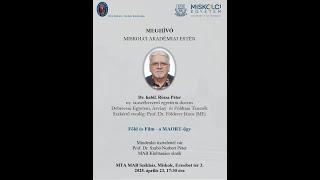 AKADÉMIAI ESTÉK: Dr. habil. Rózsa Péter