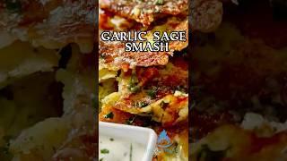 Garlic Sage Smashed Potatoes: Simple, Bold, and Full of Flavor!