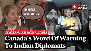 Canada Warns Remaining Indian Diplomats Amid Rising Tensions Over Nijjar Killing Allegations