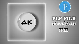 How to Make Water Drop Logo in Pixellab || Water Drop Logo Plp file #waterdroplogo #Aktech0.1