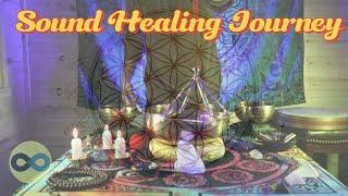 Live Sound Healing Journey: Tibetan Bowls, Tuning Forks, and Crystal Pyramid Vibrations