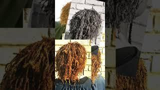 These Knotted Locs Are Re-locked 4 Times A Year.