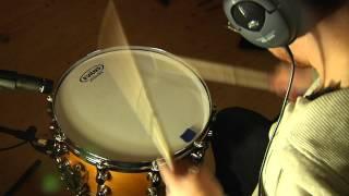 Evans Genera 360 Snare Batter Head Test