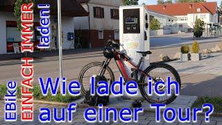 Wie plane ich Ladestops auf meiner eBike Tour...?