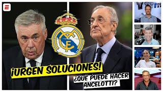 CRISIS INESPERADA EN REAL MADRID, a Carlo Ancelotti le urge encontrar soluciones | Exclusivos