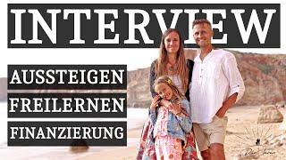 Interview mit einer Reisefamilie | Lifestyle Dauerreise | Aussteigen, Freilernen & Online-Buisness