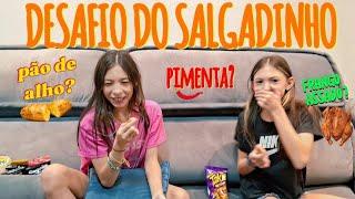 DESAFIO DO SALGADINHO!! CHALLENGE TIME | QUEM CONSEGUIU COMER TODOS?!