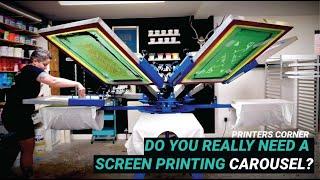 Do you really need a t shirt carousel? | Printers Corner Ep52