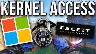 Faceit, Valorant & Co. bald Geschichte? | Microsoft "will Kernel Access entfernen" (nicht)