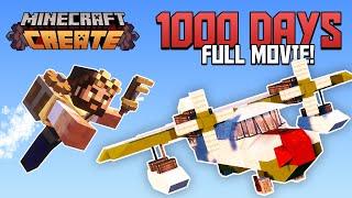 1000 days FULL MOVIE | Minecraft Create Mod (Episodes 51 - 60)