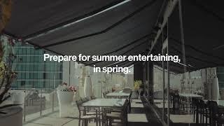 Automated Folding Arm Awning - Ready For Summer in Spring