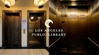 Beautiful Montgomery Traction Elevators - Los Angeles Central Library - Los Angeles, CA