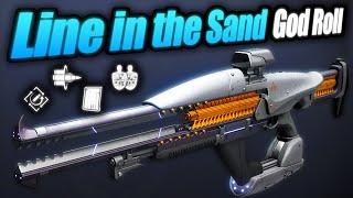 What is the NEW Line in the Sand Linear Fusion GOD ROLL? [Destiny 2 God Roll Guide]