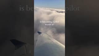 is becoming pilot worth it️ #aviation #shorts #youtubeshorts #viralshorts