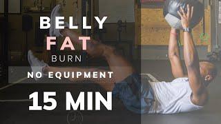 15 MIN Belly Fat Workout | No Equipment Needed!