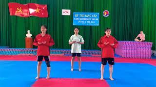 Bài quyền số 1 TaekWonDo thi lên từ đai trắng lên đai vàng #Taekwondo #baiquyenso1 #WTF #Shorts