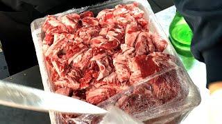 숯불향 더한 착한가격의 소갈비살, 찌개도 무한리필인 동적불고기! 쌍문맛집 - marinated beef ribs, korean BBQ / Korean food