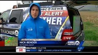 KMBC Nick Bender Severe Weather Report From StormTracker 9