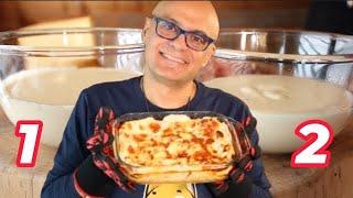 BESCIAMELLA FURBA BESCIAMELLA CLASSICA E LASAGNE AFFUMICATE ricetta besciamella e lasagne al fumo