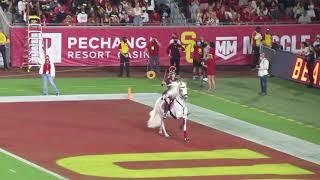 trojancandy.com: Traveler Encircles the L.A. Coliseum while the Spirit of Troy Plays Conquest