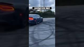 Scatpack Rollback  #392#dodge#charger#srt#sliding#donuts#takeover#rollback#trending#viral#shorts