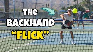 Learn the Backhand FLICK in 10 minutes (my FAVORITE shot!)