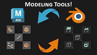 Maya and Blender Series: Modeling Tools